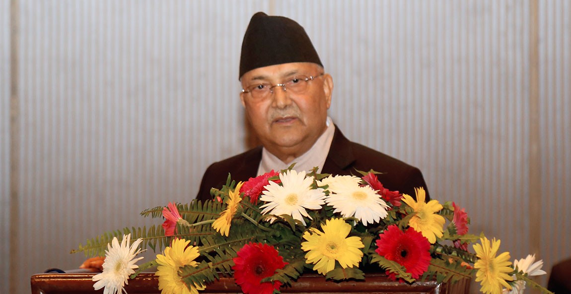 प्रधानमन्त्री ओलीले भने  : " लोकतन्त्र  निरङकुशतन्त्रको विकल्प र विधिको शासन  हो"