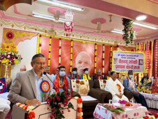 गृहमन्त्री खाँणले भने  :  " नयाँ ब्यवस्थाले राष्ट्रियतालाई थप बलियो र विश्वासिलो बनाउँछ " 