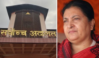 सर्बोच्चमा पाँचवटा रिट    :   'सुनुवाइ आइतबार ,  राष्ट्रपति  भण्डारीले प्रमाणीकरण नगरेपछि  रिट  '
