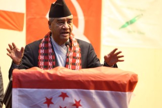 प्रधानमन्त्री देउवाले भने : " जलवायु परिवर्तनको कारण नेपाल उच्च जोखिममा " 