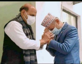 अध्यक्ष ओलीले भने : 'राष्ट्रको स्वाभिमान रक्षाका लागि एमालेको सरकार ! ' 