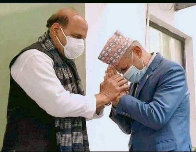 अध्यक्ष ओलीले भने : 'राष्ट्रको स्वाभिमान रक्षाका लागि एमालेको सरकार ! ' 