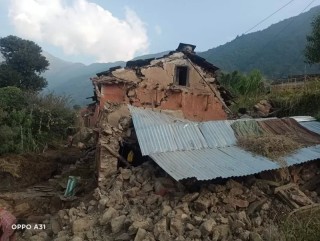 पाँचसय वर्ष ठूलो भूकम्प नगएको पश्चिम नेपाल    :  " डोटीमा भूकम्प,   उच्च जोखिम कायमै "