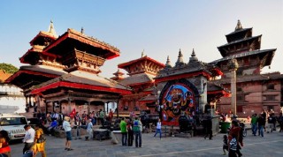 तलेजु भवानीको मूर्ति  : ' हनुमानढोकाको मन्दिरमा भित्र्याइयो '