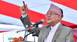 अध्यक्ष ओलीले भने : " जनताको अभिमतको सम्मान गरिनुपर्छ "  