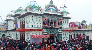 जनकपुरधाममा विवाह पञ्चमी महोत्सव मनाइँदै : 'राम र सीताको विवाह गर्ने प्रचलन'