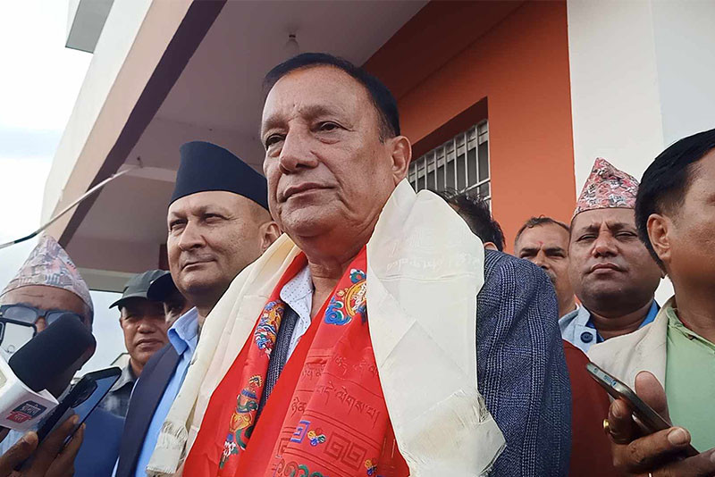 मुख्यमन्त्री  थापाले शपथपछि भने :  " सरकारलाई सबै दलको विश्वास रहन्छ " 