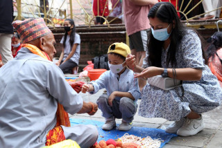 ऋषि तर्पणी, जनैपूर्णिमा  : ' नव यज्ञोपवीत एवं रक्षाबन्धन धारण गरेर मनाइँदै'
