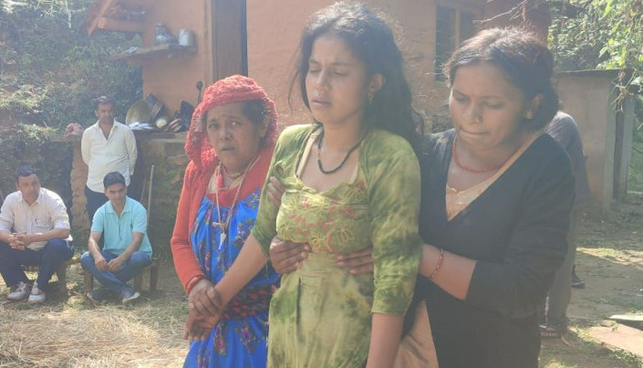 सुदूरपश्चिम क्षेत्र   :  "  इजरायलमा विद्यार्थी मारिए, पीडित परिवार  शोकमा "