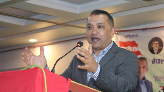 महामन्त्री थापाले भने : " संविधानवाट गठबन्धन संस्कृति हटाऔँ "
