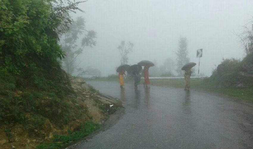 आगामी २४ घण्टा  : कोशी, बागमती, गण्डकी र लुम्बिनी प्रदेशमा पानीपर्ने 