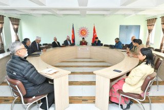 अध्यक्ष ओलीले भने : " सरकारले राष्ट्रिय उत्पादन वृद्धिमा जोड दिन्छ "