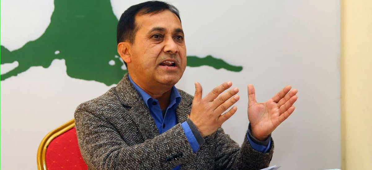 महामन्त्री  शर्माले सरकारलाई भने  : " भ्रष्टाचारमाथि अनुसन्धानअघि बढाउँ "