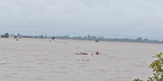 म्यानमारमा  भिषण बाढी   : '  ७४ जनाको मृत्यु, ८९ बेपत्ता '