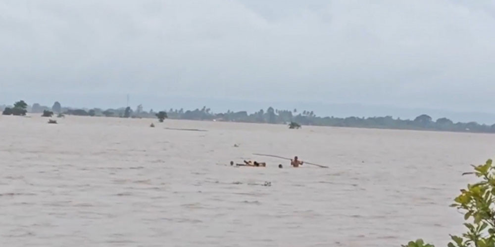 म्यानमारमा  भिषण बाढी   : '  ७४ जनाको मृत्यु, ८९ बेपत्ता '