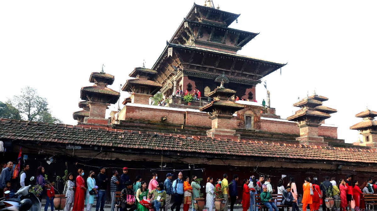बडादशैँको महानवमी  : ' सिद्धिदात्री देवीको विधिपूर्वक पूजा आराधना गरियो '