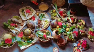 महापर्व छठको दोस्रो दिन आज  :  बर्तालु  ‘खरना’ विधिको तयारी  ’
