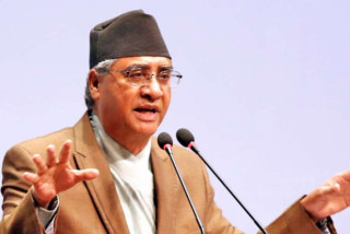 कांग्रेस सभापति देउवाले भने : " बीआरआईमा ऋण होइन, अनुदान "