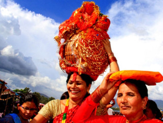 सुदूरपश्चिममा गौरापर्व : ' आज मुख्य दिन अठ्यावाली मनाइँदै '