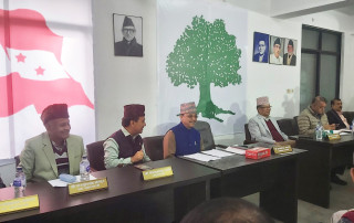 नेपाली कांग्रेस :   केन्द्रीय कार्यसमिति बैठक सोमबार बस्ने