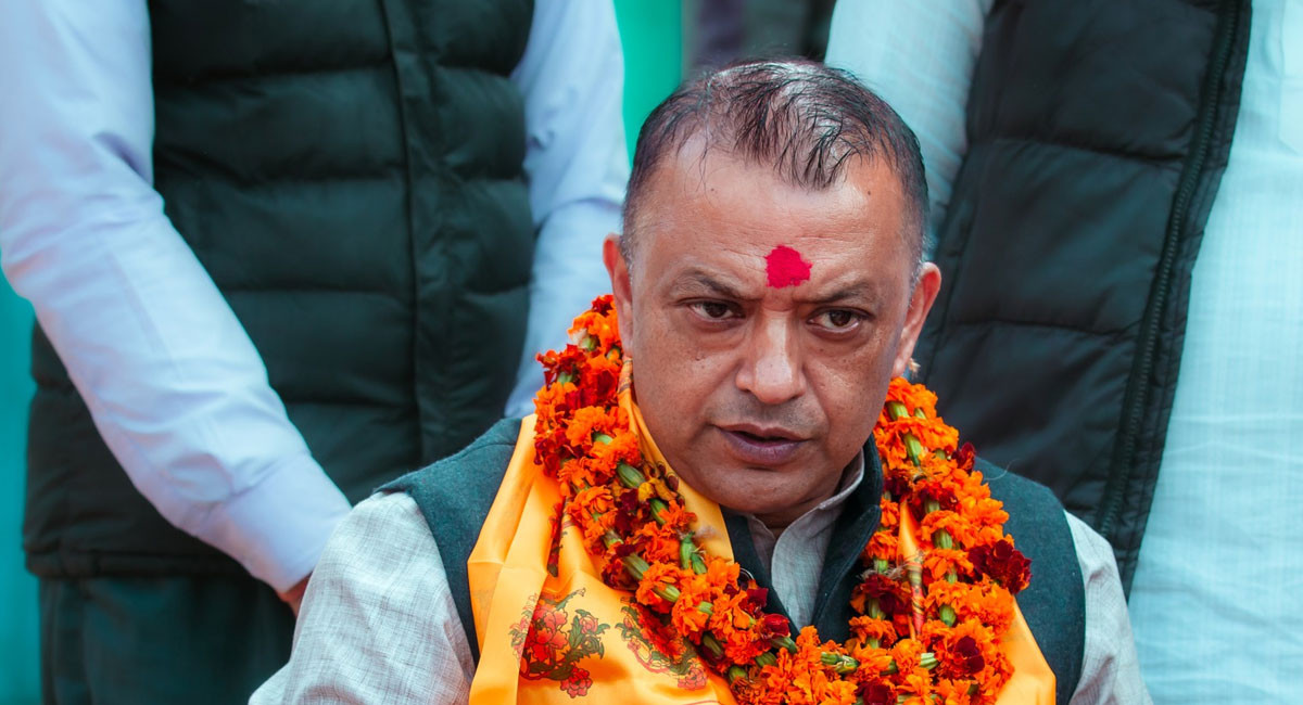 सभापति थापाले भने : ' कांग्रेसलाई मत दिनुहोस्, कमजोरी सच्याउँछौं '